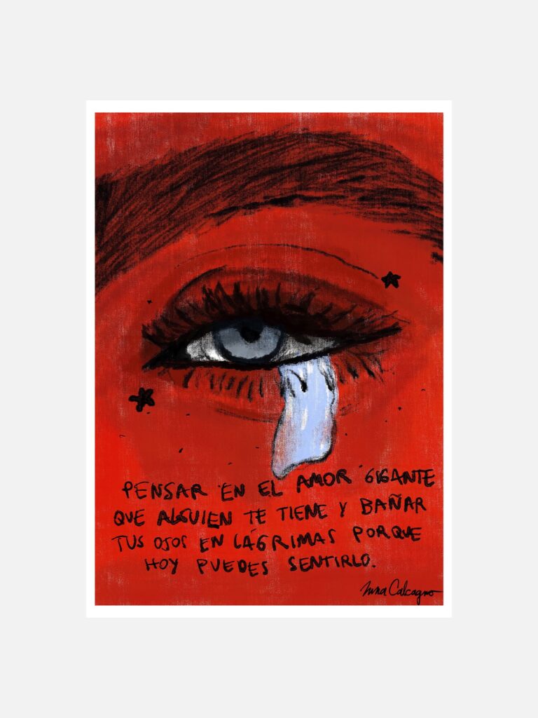 Print Llorar por amor