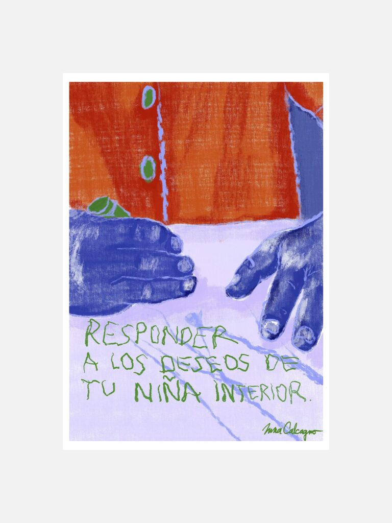 Print niña interior